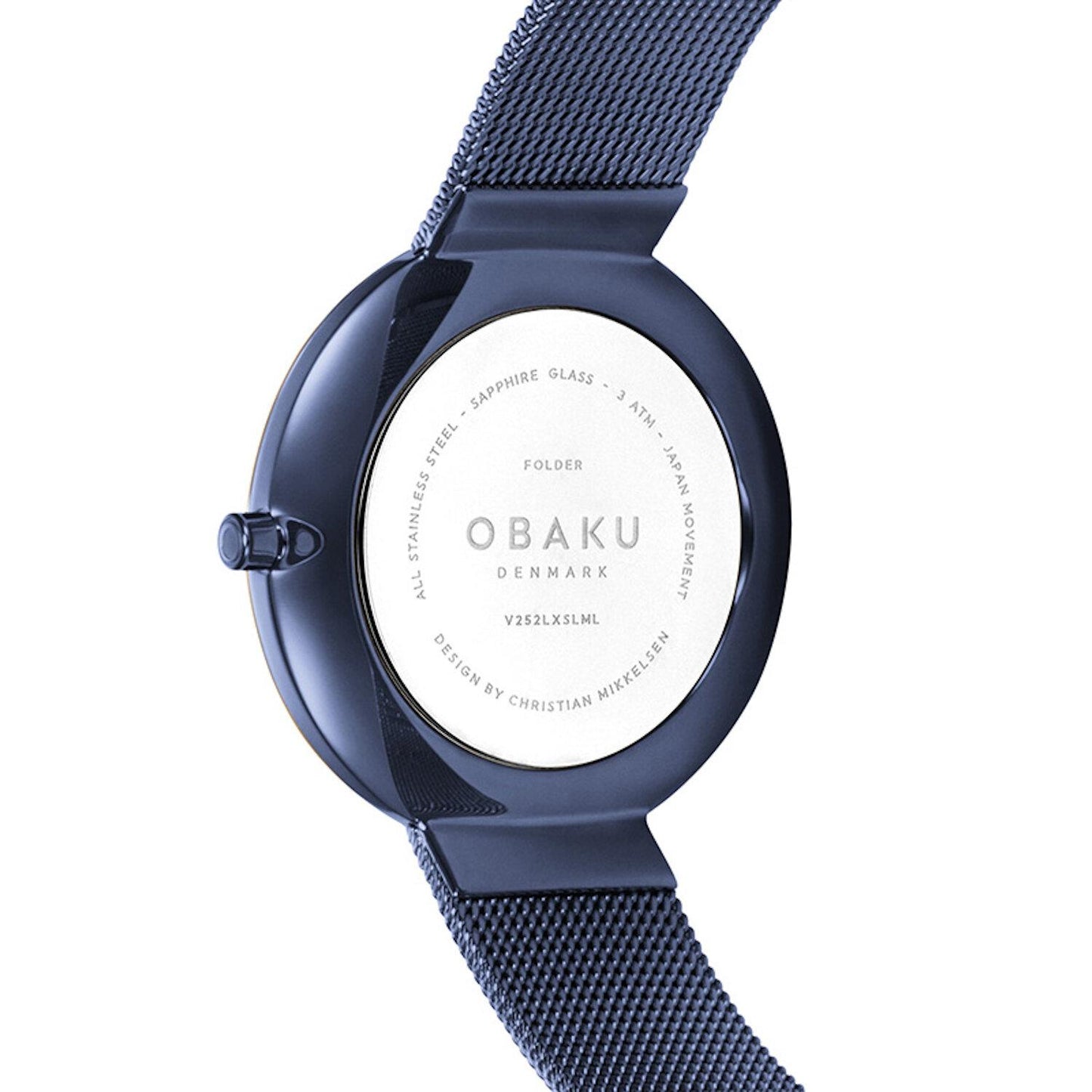 Reloj Obaku Denmark V252LXSLML Men´s Classic-Azul