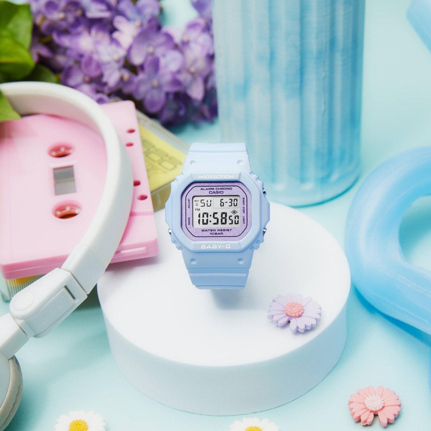 Reloj Casio BGD-565SC-2CR Baby-G Multifunción-Azul