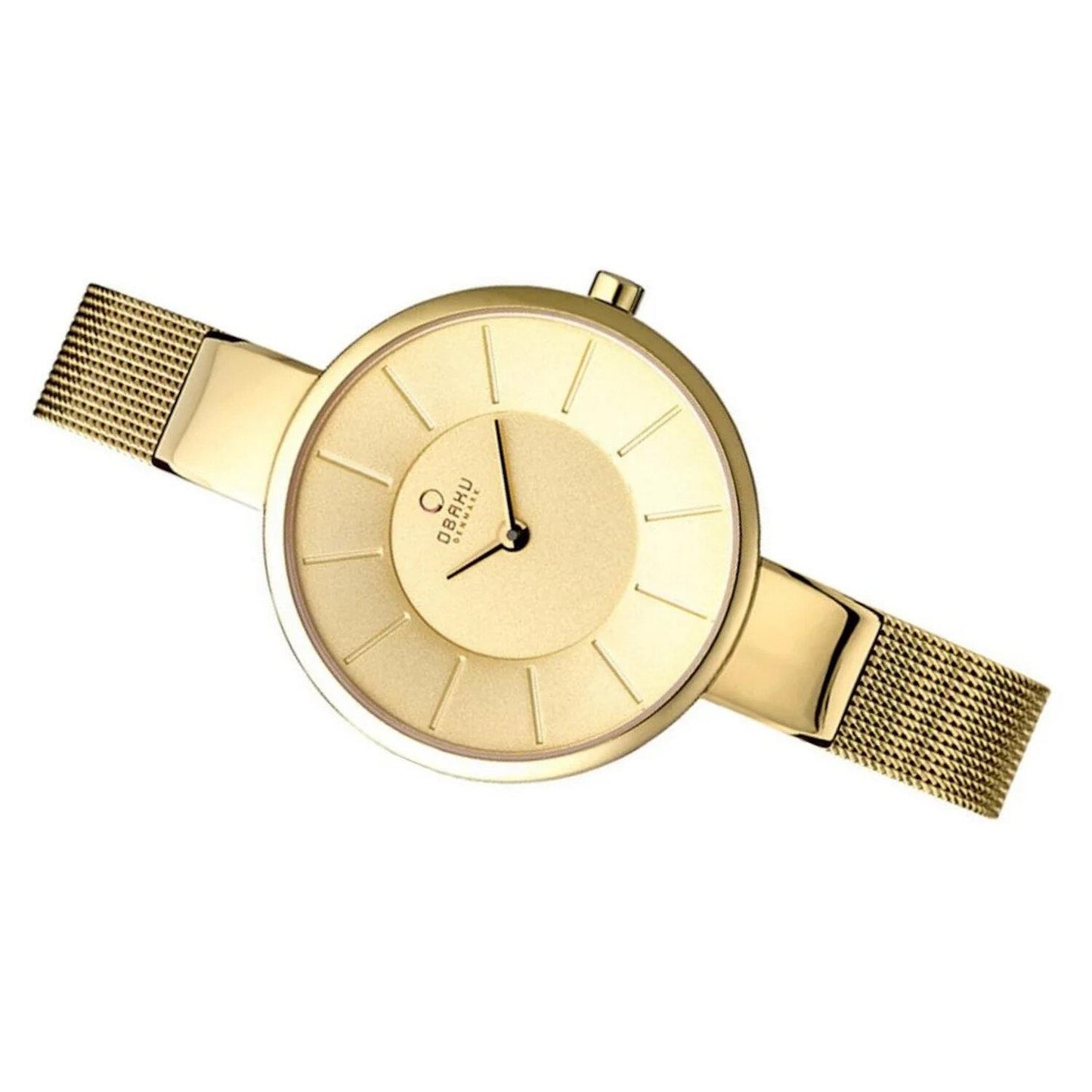 Reloj Obaku Denmark V149LXGGMG2 Ladies Classic-Dorado