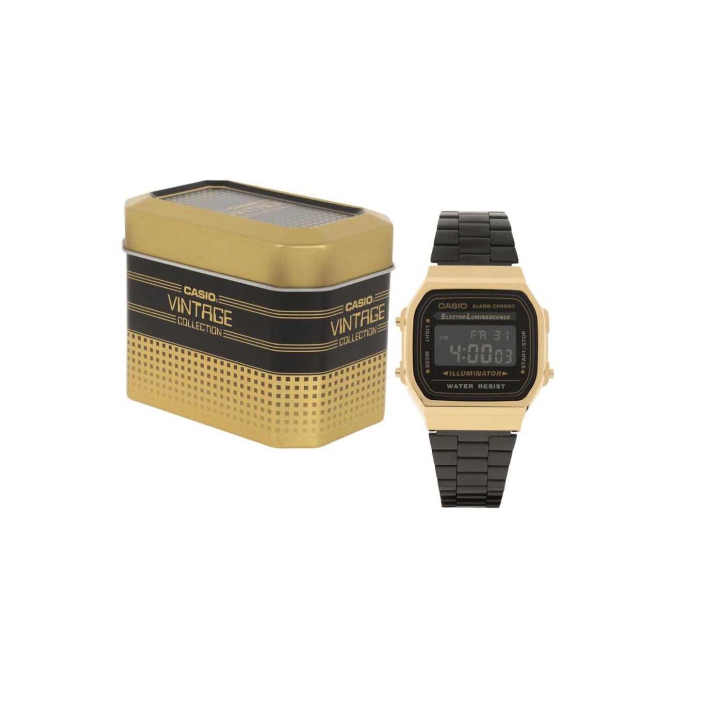 Reloj CASIO A168WEGB-1BVT Vintage Retro-Dorado
