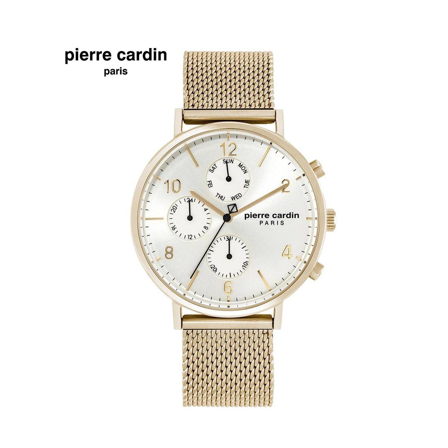 Reloj PIERRE CARDIN A.PC902641F08 Men´s Multifunción-Dorado