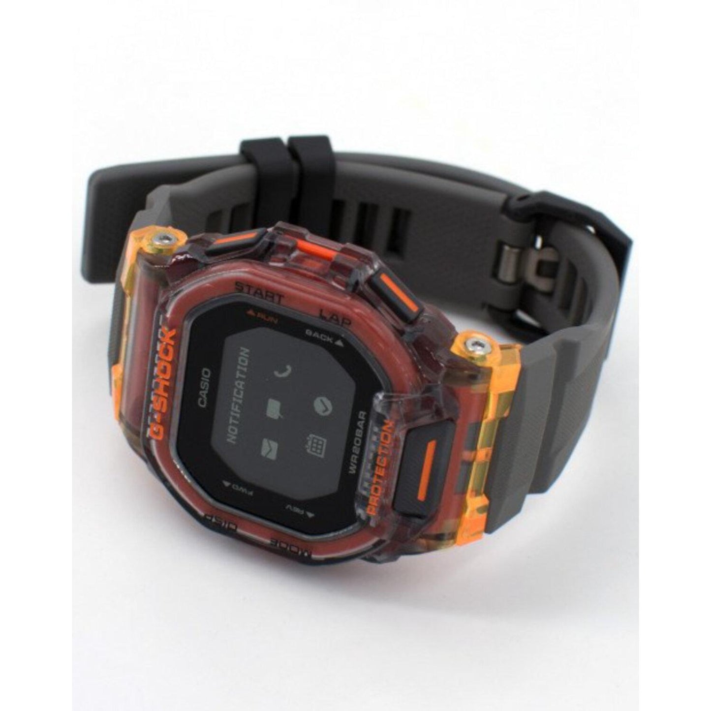Reloj Casio GBD-200SM-1A5CR G-shock Con sensor de aceleración-Naranja