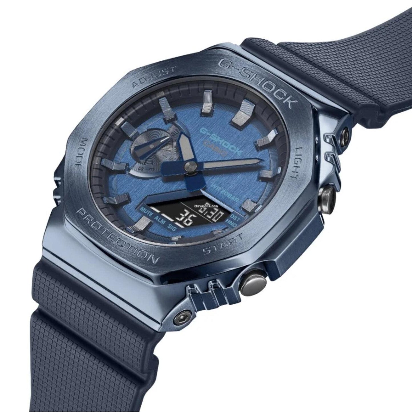 Reloj Casio GM-2100N-2ACR Octagon Multifunción-Azul
