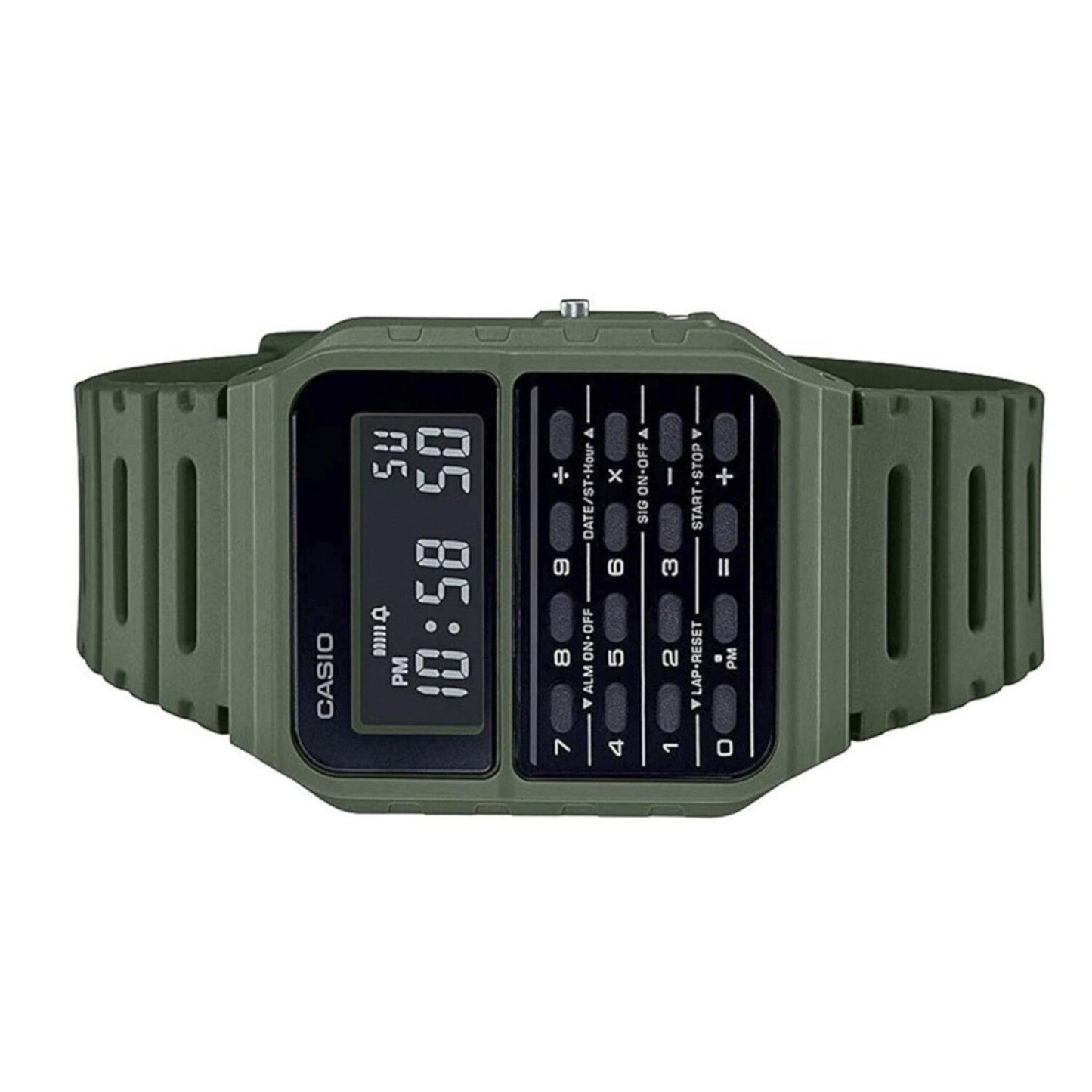 Reloj CASIO CA-53WF-3BCF Calculadora Hora Dual-Verde