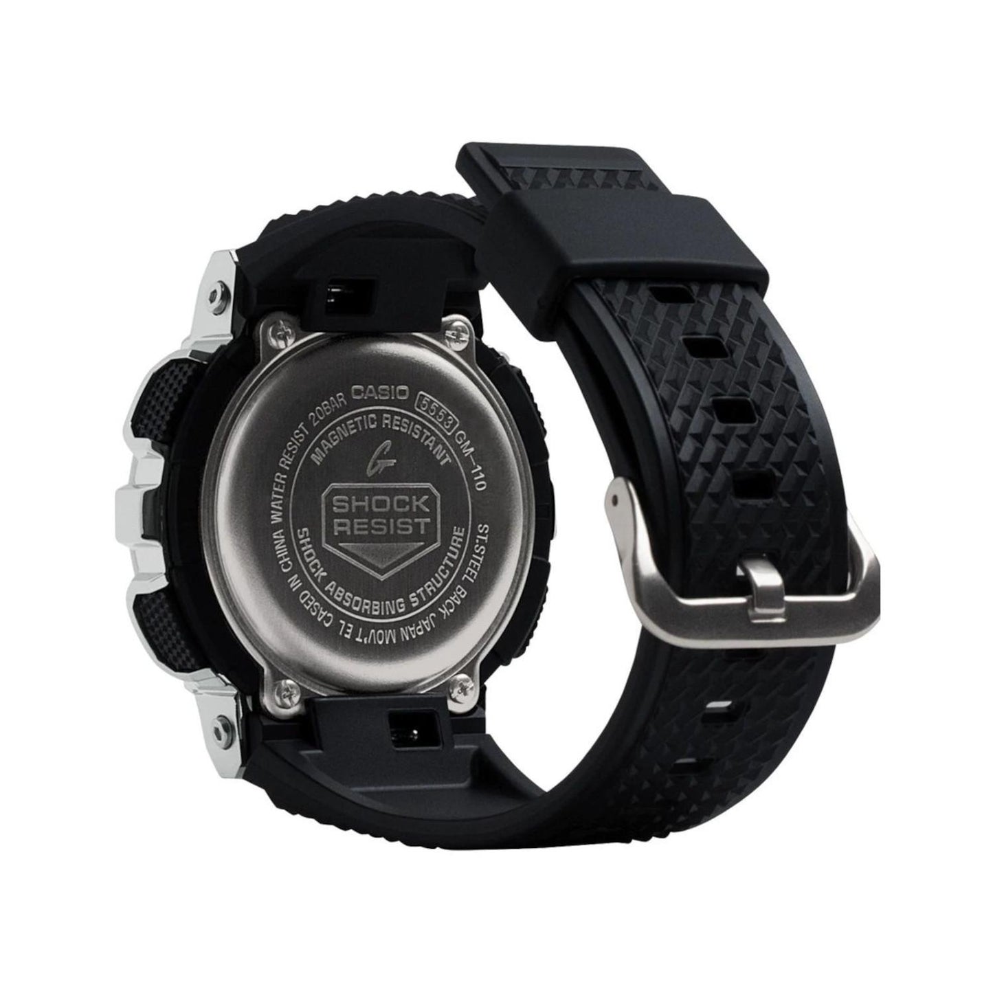 Reloj Casio GM-110-1ACR G-Shock Chronograph-Acero