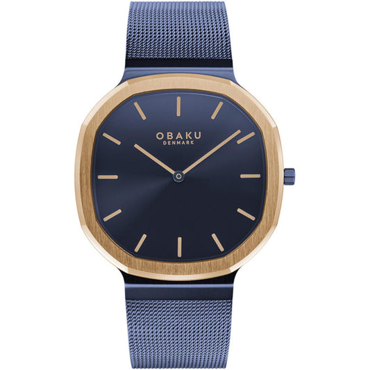 Reloj Obaku V253GXSLML Oktant Milanese Mesh-Azul