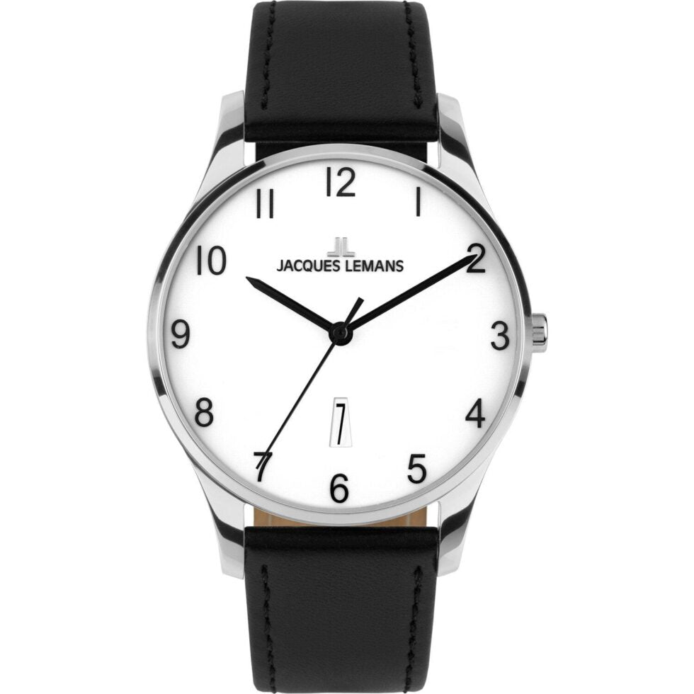 Reloj Jacques Lemans 1-2124D London Clásico-Blanco